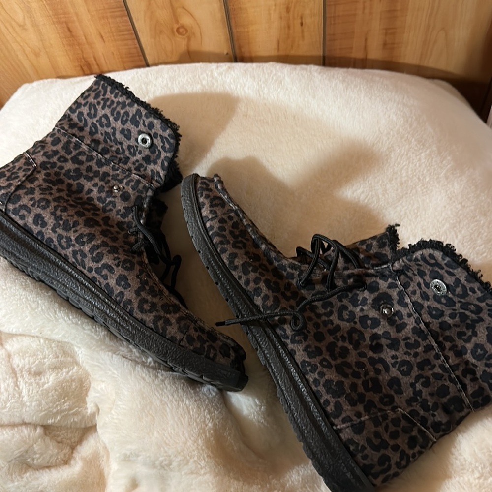 Gypsy Jazz ankle boots leopard print - Picture 6 of 7